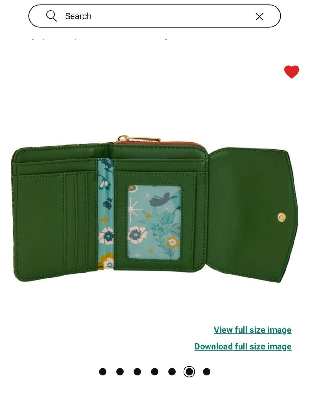 Loungefly Peter Pan Exclusive Quilted
Texture Mini Backpack, Crossbody, & Wallet - Picture 14 of 16